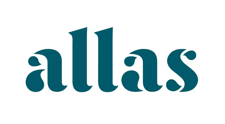 女性生活雜志Allas品牌LOGO,女性生活雜志Allas品牌標志,女性生活雜志Allas品牌形象設(shè)計