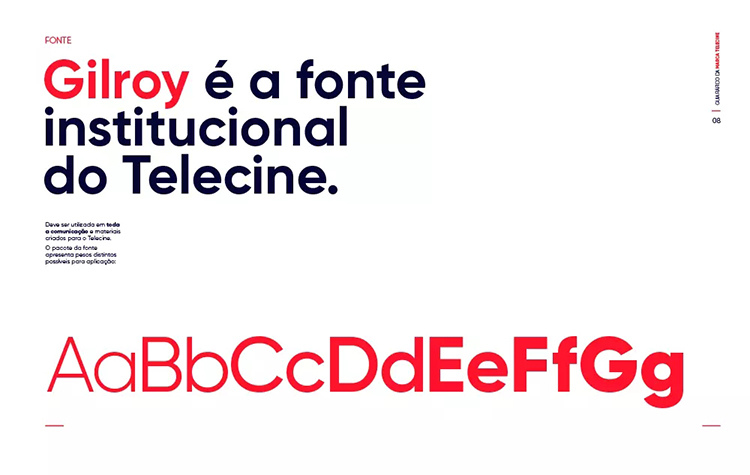 Telecine,標識,設計,創意