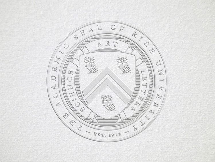 美國萊斯,大學,LOGO,設計