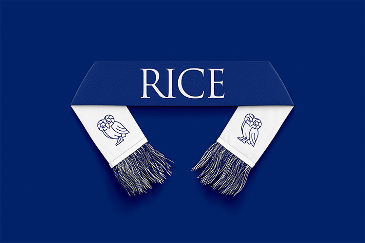 美國萊斯,大學,LOGO,設計