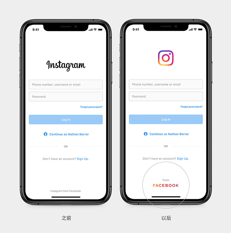 Facebook,品牌,logo,字體,設計