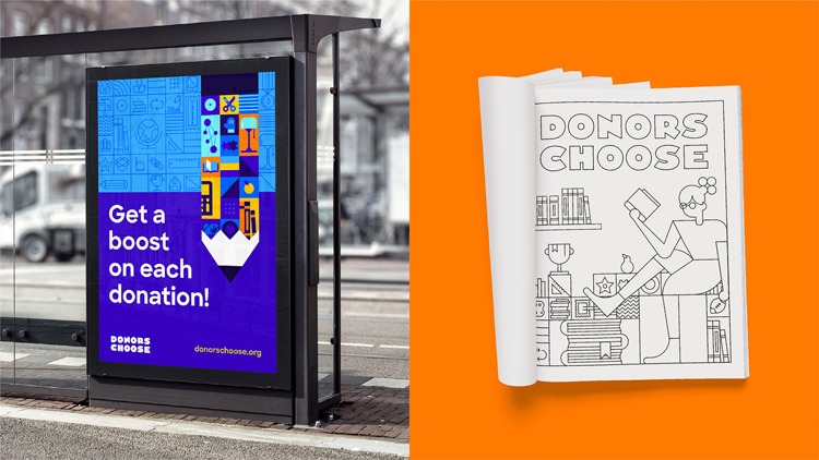 DonorsChoose,標志,設計,創意
