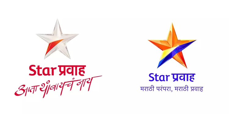 印度,星空衛視, Star Pravah ,標志,設計,創意