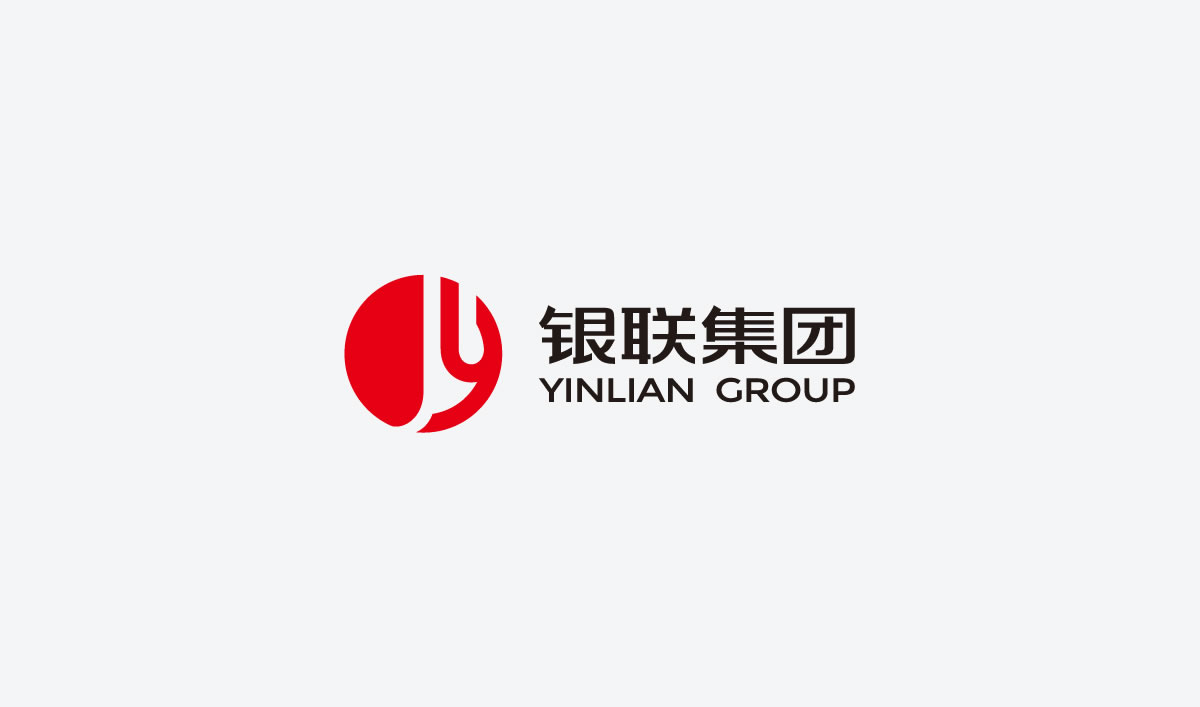銀聯集團品牌形象設計，銀聯集團標志設計_全力設計