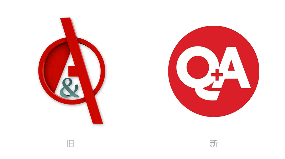 Q＆A電視節目LOGO設計,Q＆A電視節目標志設計,電視節目標志設計