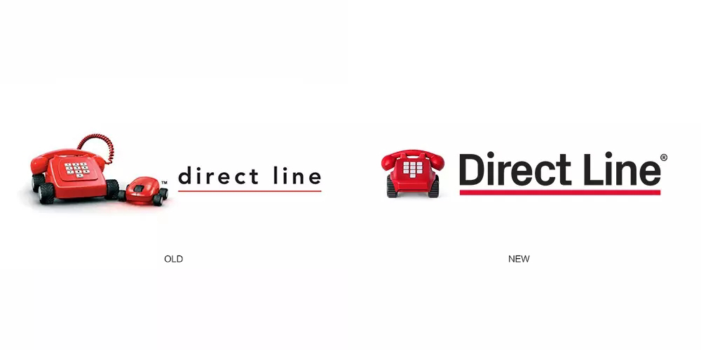 英國保險公司Direct Line發布新品牌LOGO