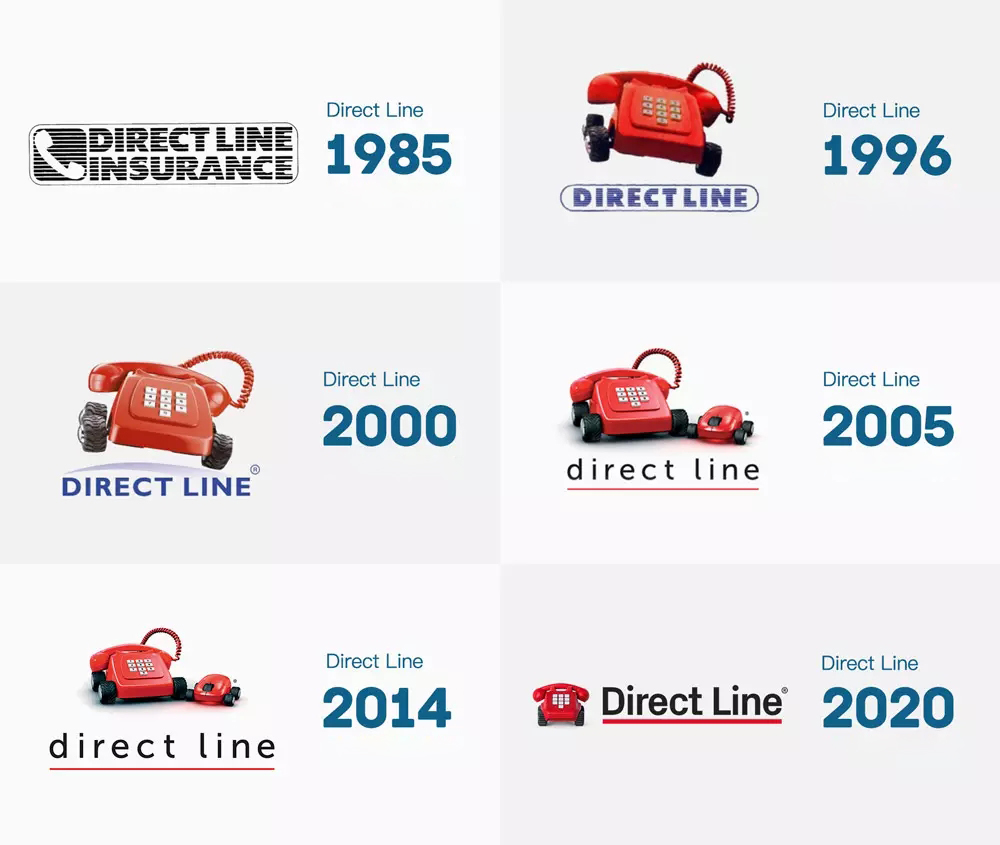 英國保險公司Direct Line發布新品牌LOGO