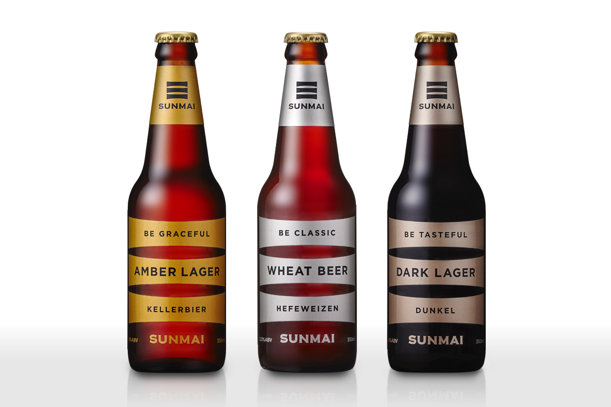 臺灣精釀啤酒品牌Sunmai LOGO,臺灣精釀啤酒品牌Sunmai標志,啤酒品牌設計,啤酒設計,啤酒包裝設計