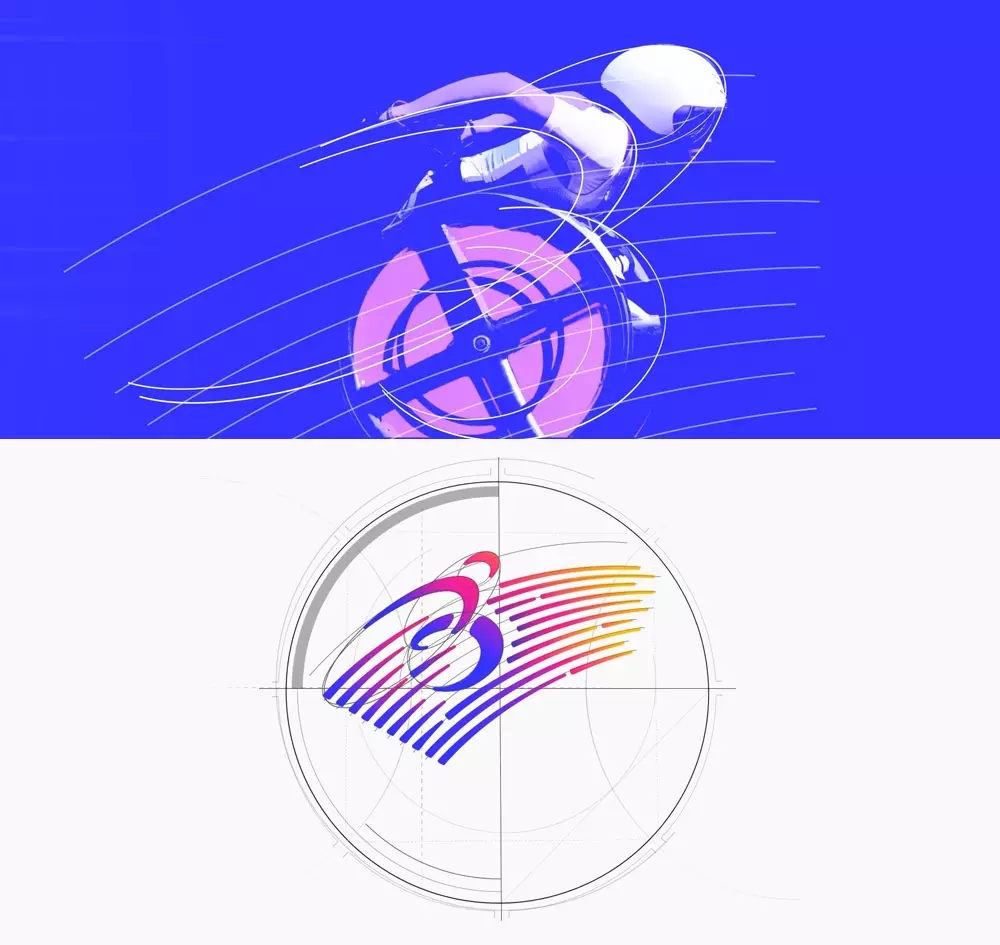 2022年杭州亞殘運會會徽,2022年杭州亞殘運會LOGO,2022年杭州亞殘運會標志,運動會品牌設計