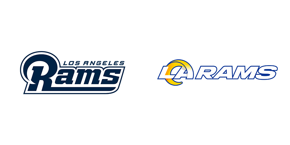 洛杉磯公羊(Los Angles Rams)橄欖球球隊標志,洛杉磯公羊(Los Angles Rams)橄欖球球隊LOGO,橄欖球品牌設計