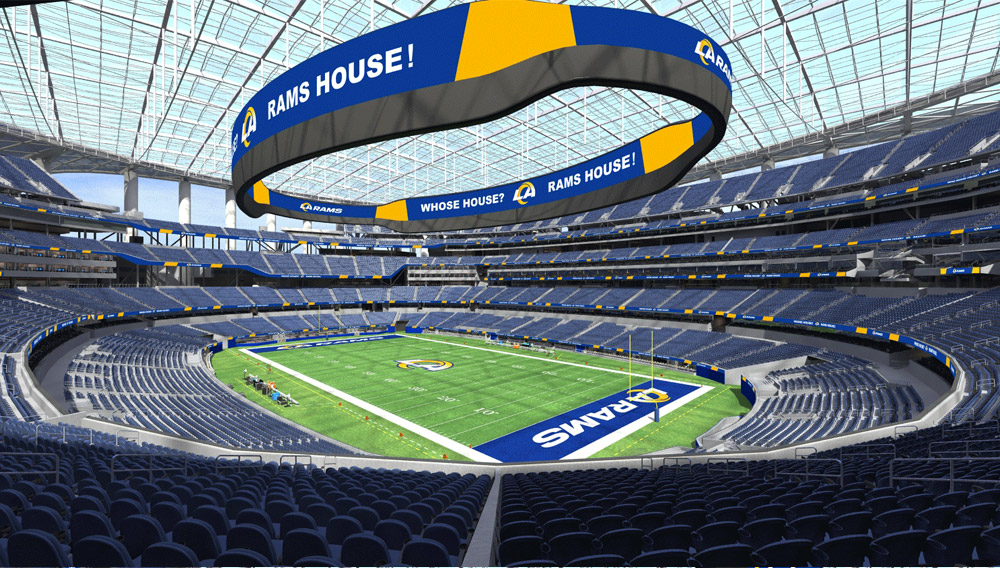 洛杉磯公羊(Los Angles Rams)橄欖球球隊標志,洛杉磯公羊(Los Angles Rams)橄欖球球隊LOGO,橄欖球品牌設計