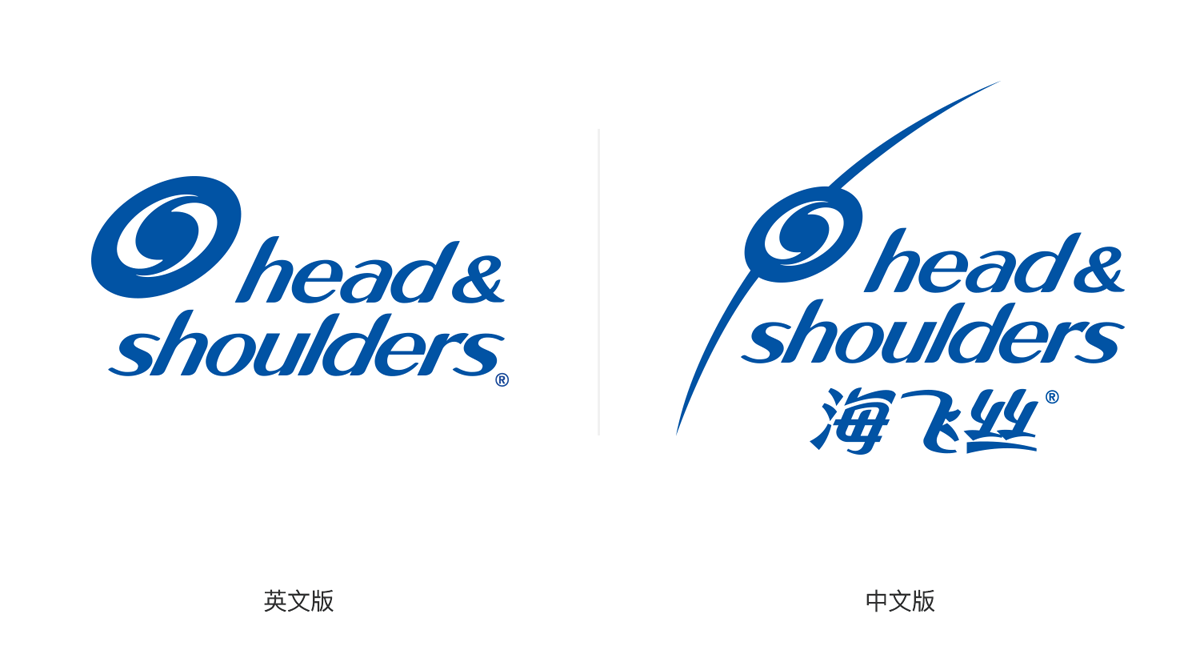 海飛絲LOGO,海飛絲標志,海飛絲品牌形象設計,洗發水品牌設計,洗發水標志