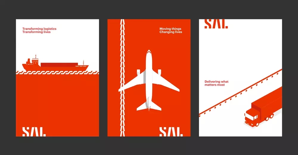 沙特阿拉伯物流公司SAL LOGO,沙特阿拉伯物流公司SAL標志,物流公司標志,物流公司品牌設計