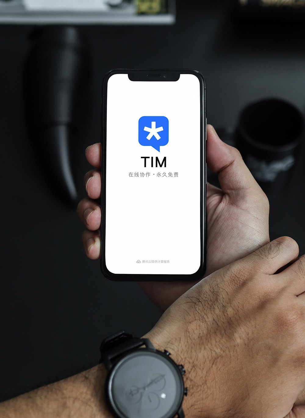 騰訊QQ簡潔版TIM標志,騰訊QQ簡潔版TIM LOGO,騰訊QQ簡潔版TIM品牌設計