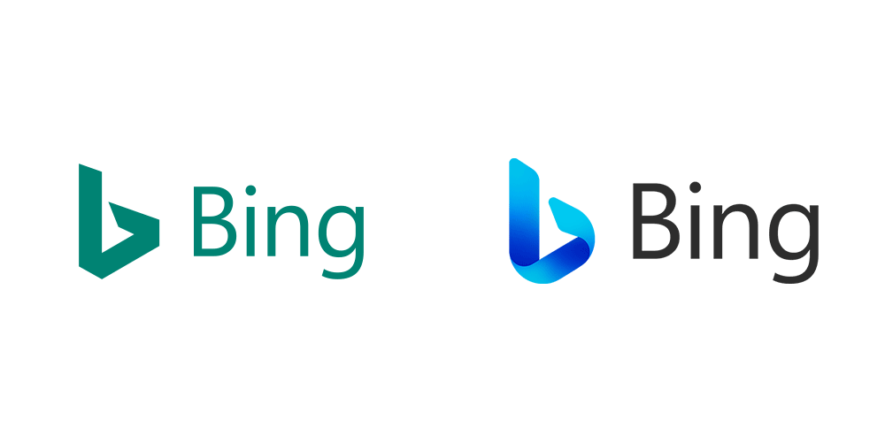 必應Bing LOGO,必應Bing標志,必應Bing品牌形象設計,搜索引擎標志