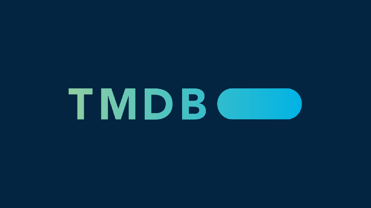 TMDb電影數據庫平臺標志,TMDb電影數據庫平臺LOGO,電影電視平臺標志