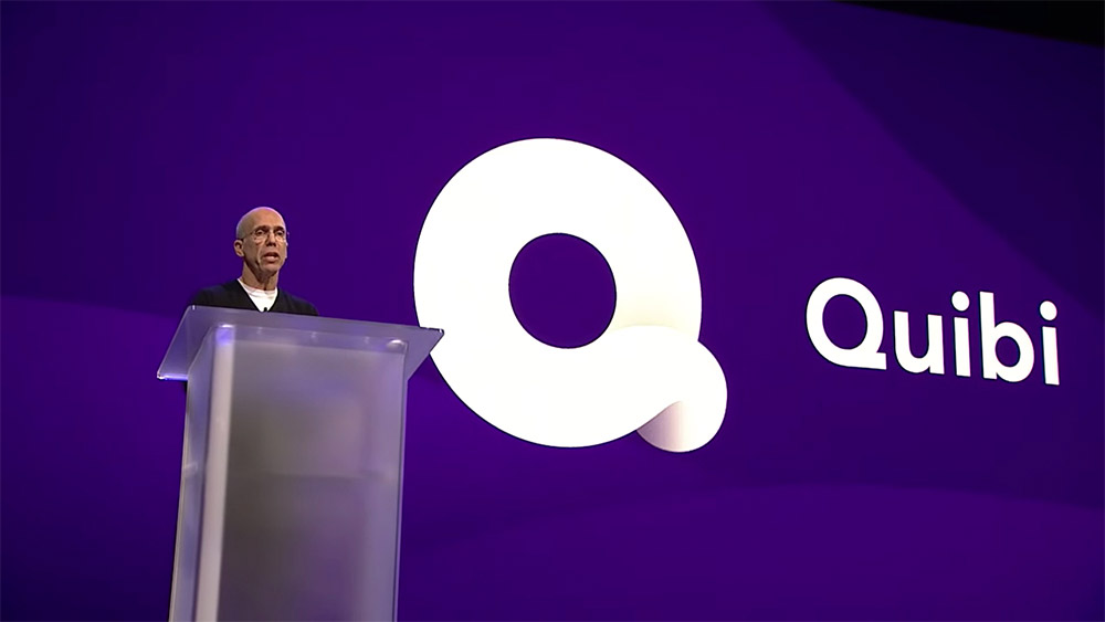 Quibi移動短視頻平臺LOGO,Quibi移動短視頻平臺標志,短視頻品牌設計